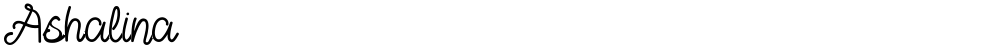 Ashalina