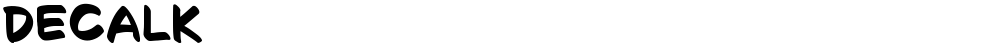 Decalk