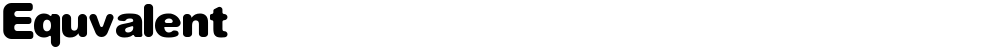 Equvalent