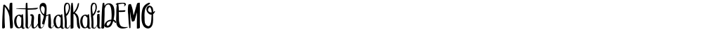 NaturalKaliDEMO
