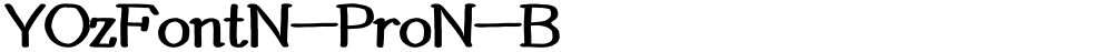 YOzFontN-ProN-B