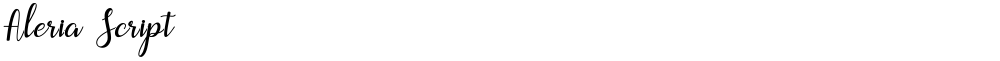 Aleria Script