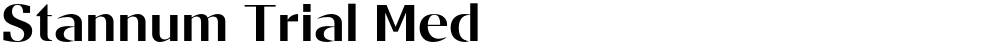 Stannum Trial Med