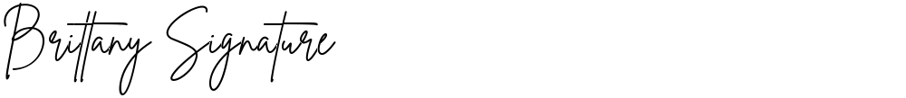 Brittany Signature