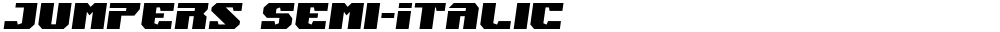 Jumpers Semi-Italic