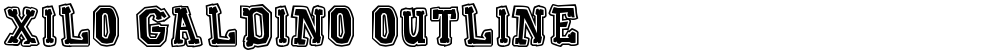 Xilo Galdino Outline