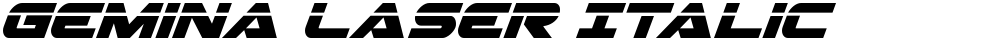 Gemina Laser Italic