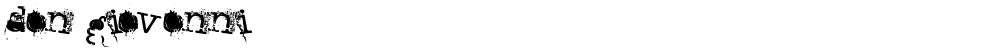 don giovonni