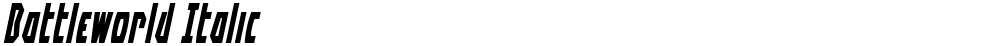 Battleworld Italic