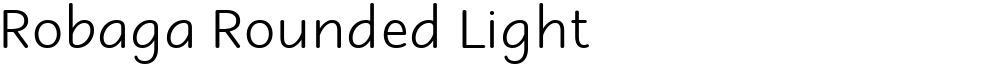 Robaga Rounded Light