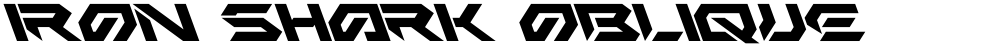Iron Shark Oblique