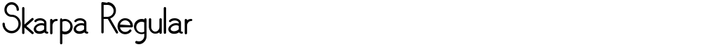 Skarpa Regular