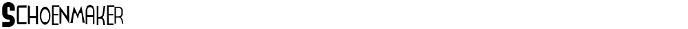 Schoenmaker