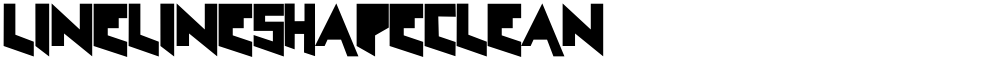 LineLineShapeClean