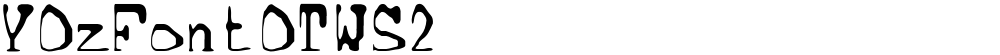 YOzFontOTWS2