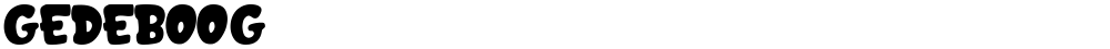 GEDEBOOG