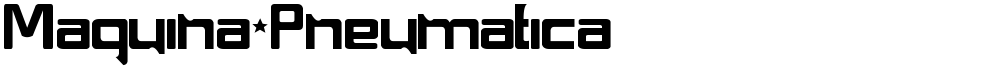 Maquina Pneumatica