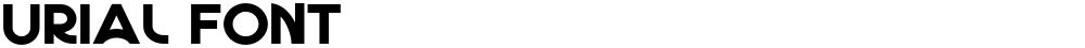 URIAL FONT