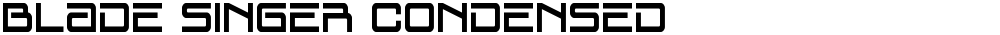 Blade Singer Condensed