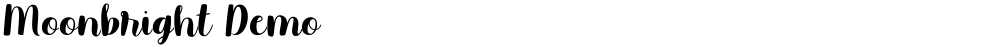 Moonbright Demo