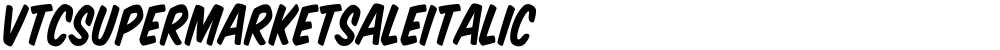 VTCSuperMarketSaleItalic