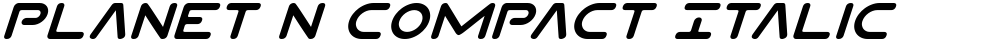 Planet N Compact Italic