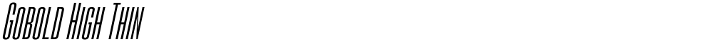 Gobold High Thin