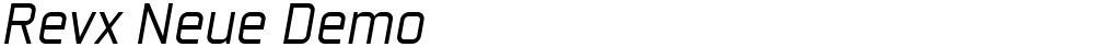 Revx Neue Demo