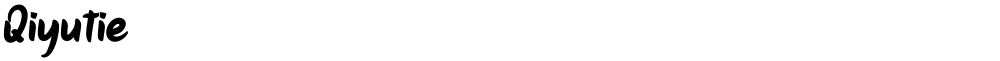 Qiyutie