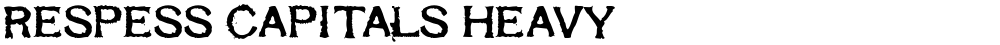 Respess Capitals Heavy
