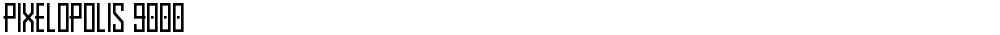 Pixelopolis 9000