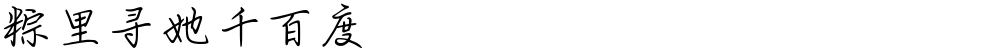 粽里寻她千百度