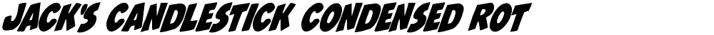 Jack's Candlestick Condensed Rotalic