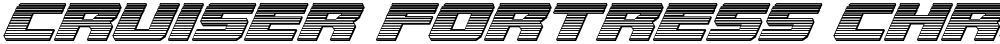 Cruiser Fortress Chrome Italic