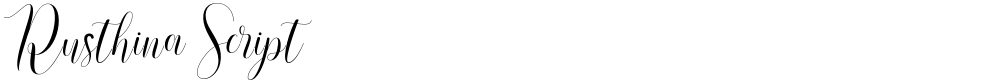 Rusthina Script