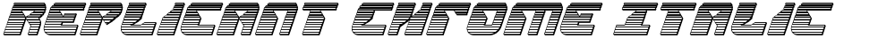 Replicant Chrome Italic