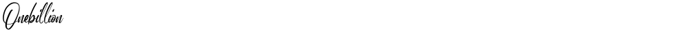 Onebillion