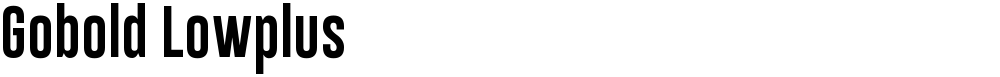 Gobold Lowplus