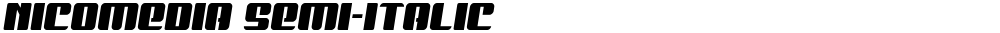 Nicomedia Semi-Italic