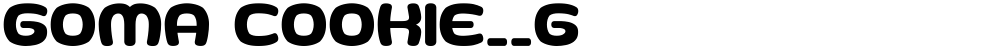 Goma Cookie__G