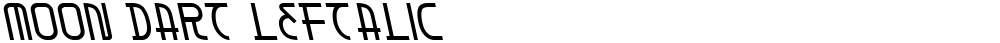 Moon Dart Leftalic