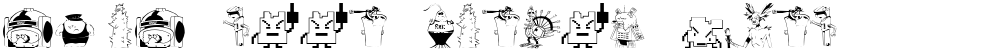 aqua teen hunger font