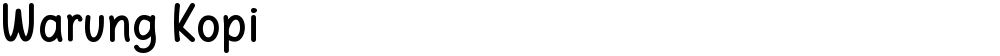 Warung Kopi