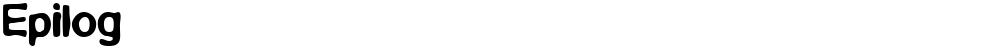 Epilog