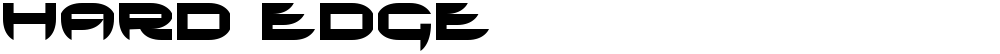 HARD EDGE 