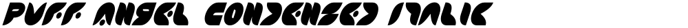 Puff Angel Condensed Italic