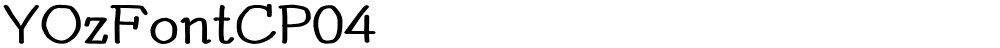 YOzFontCP04