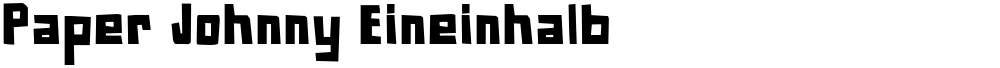 Paper Johnny Eineinhalb