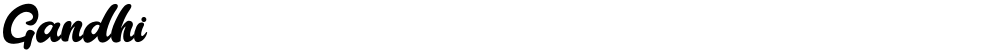 Gandhi