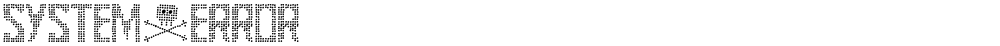 System+error